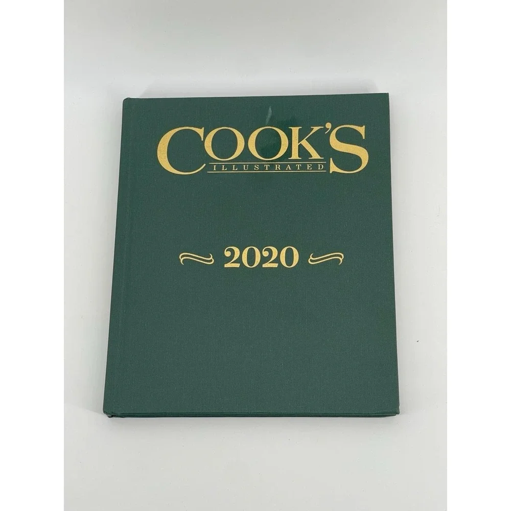 Cook's‎ Illustrated 2020 Hardcover Cookbook Made in USA Recipes Guide